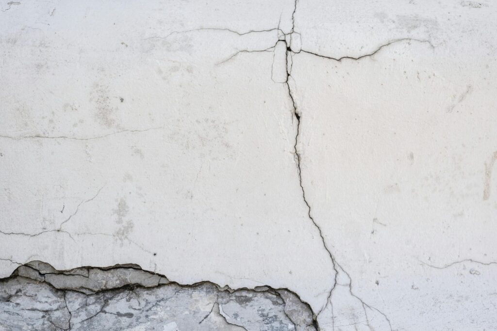 Concrete crack repair in Ashford