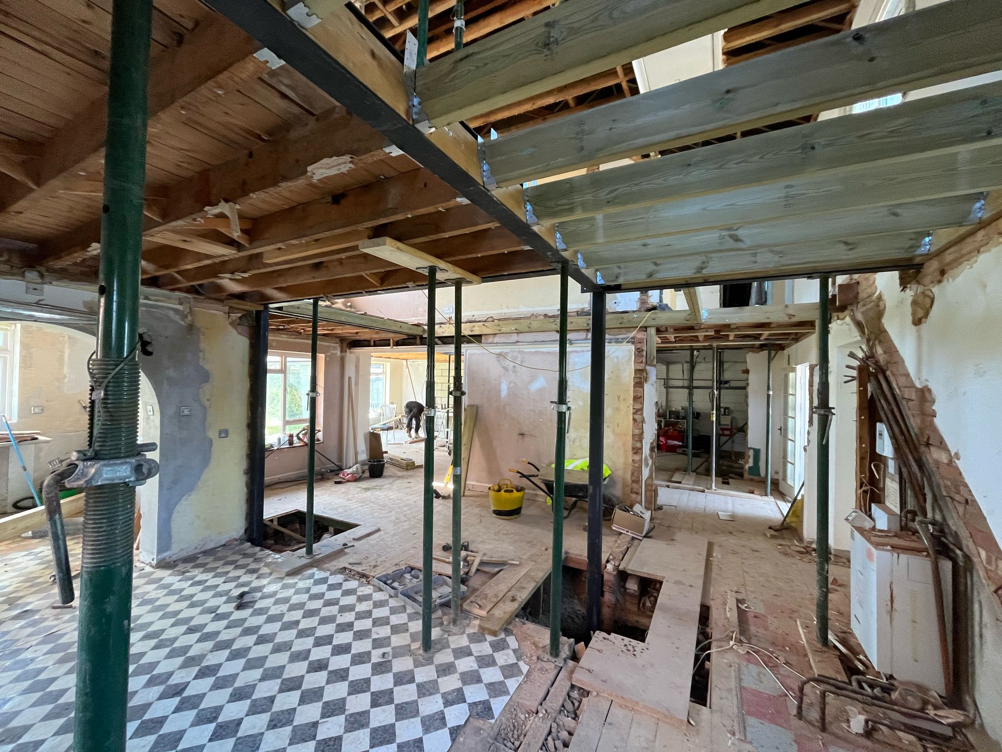 Steel beams in Maidstone