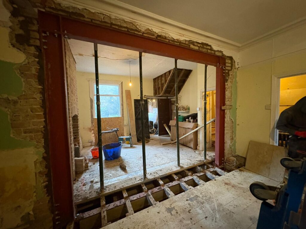 Load bearing wall removal in Folkestone